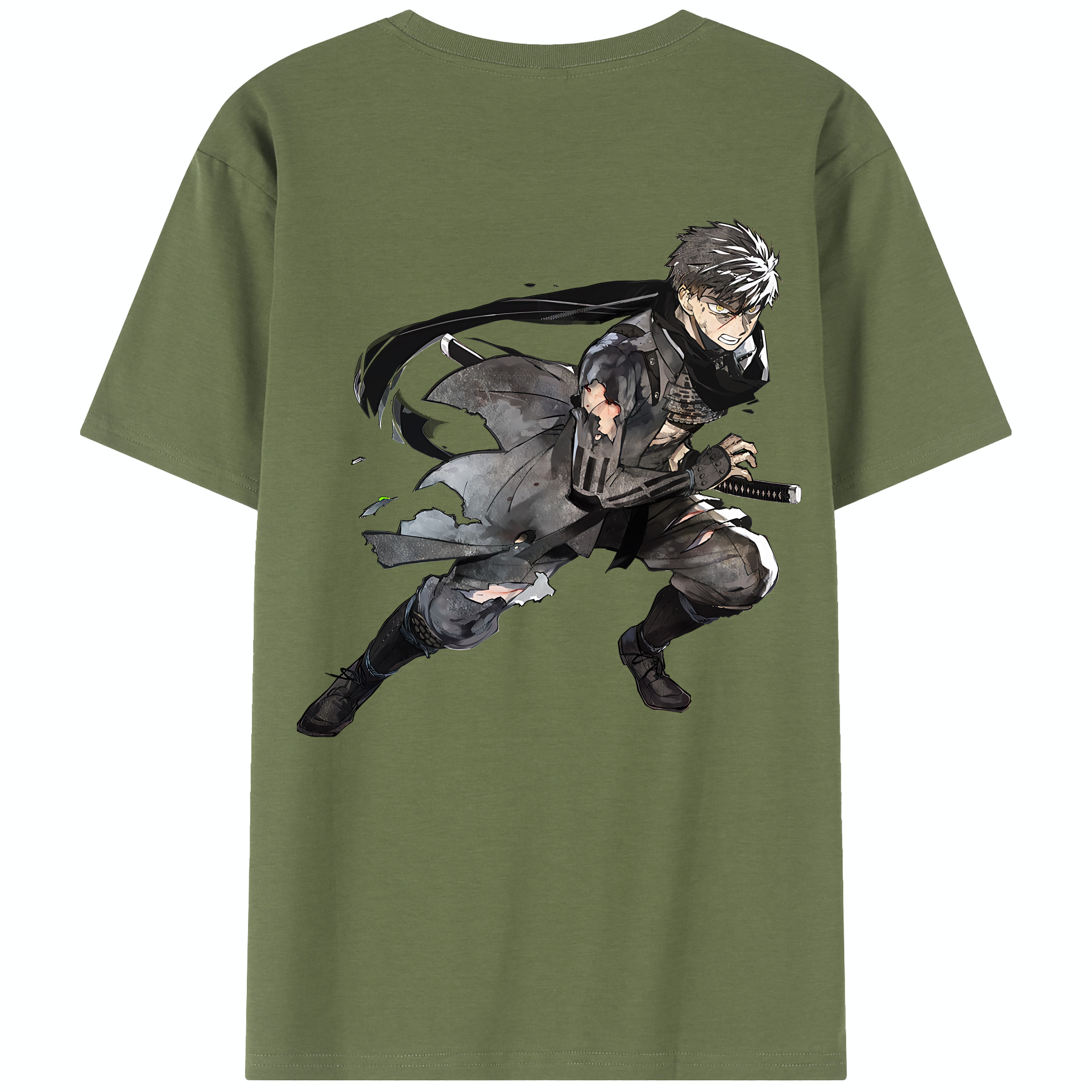 （画像用） 刀剣乱舞 Touken Ranbu 綿100％半袖Tシャツ（背面プリント）